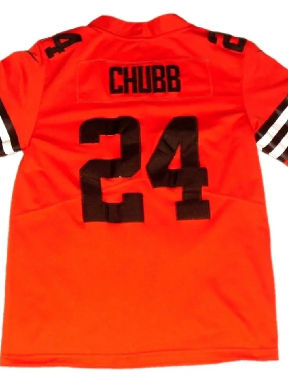 Nick Chubb Youth Kids Nike Cleveland Browns Orange Jersey Sz. XL Nfl